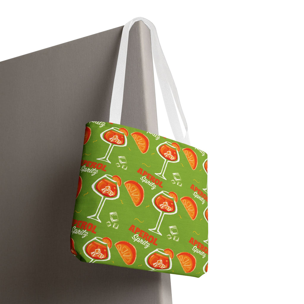 Aperol Spritz Tote Bag – Green Spritz Collection Inspired Design