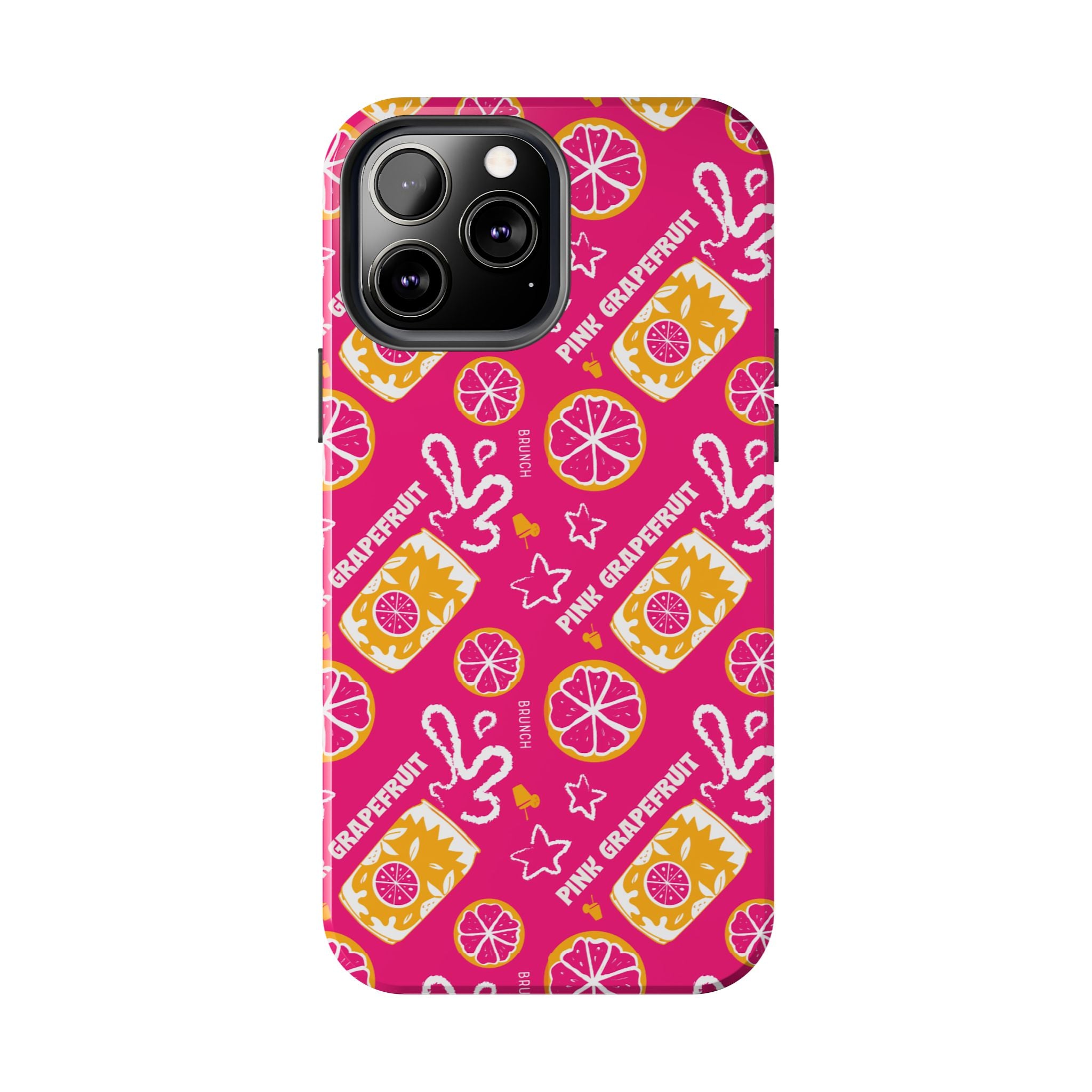Pink Grapefruit Fruit CollectionTough Phone Case — Pink Aperol Inspired Design