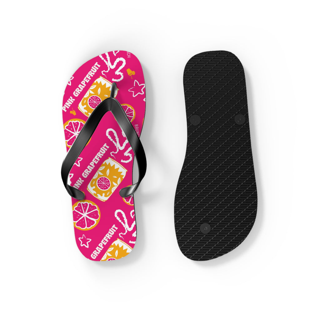 Pink Grapefruit Fruit Flip Flops – Pink Grapefruit Collection Inspired Design