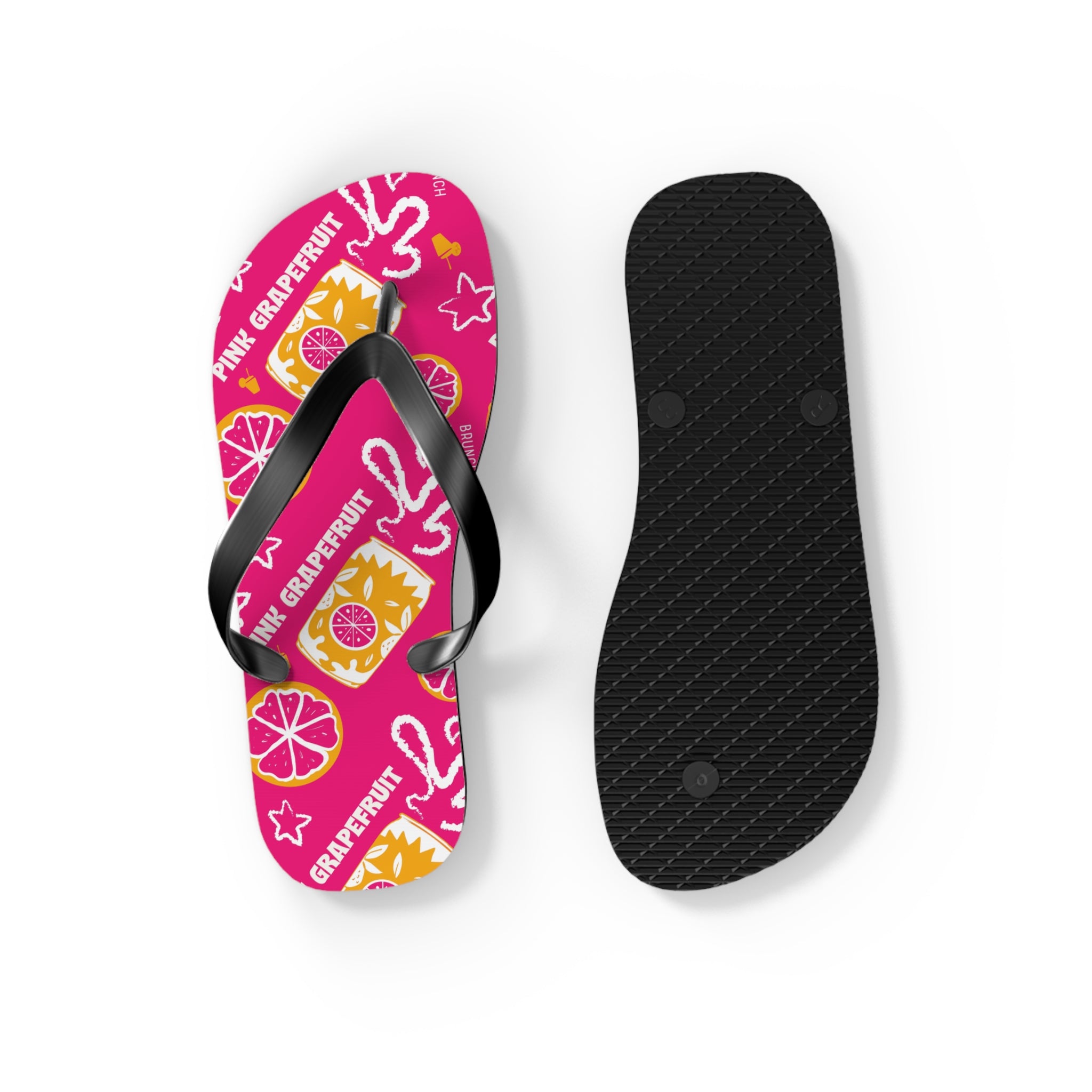 Pink Grapefruit Fruit Flip Flops – Pink Grapefruit Collection Inspired Design