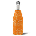 Cin Cin Zip-Up Bottle Cooler Sleeve - Orange Cin Cin Collection Inspired Design