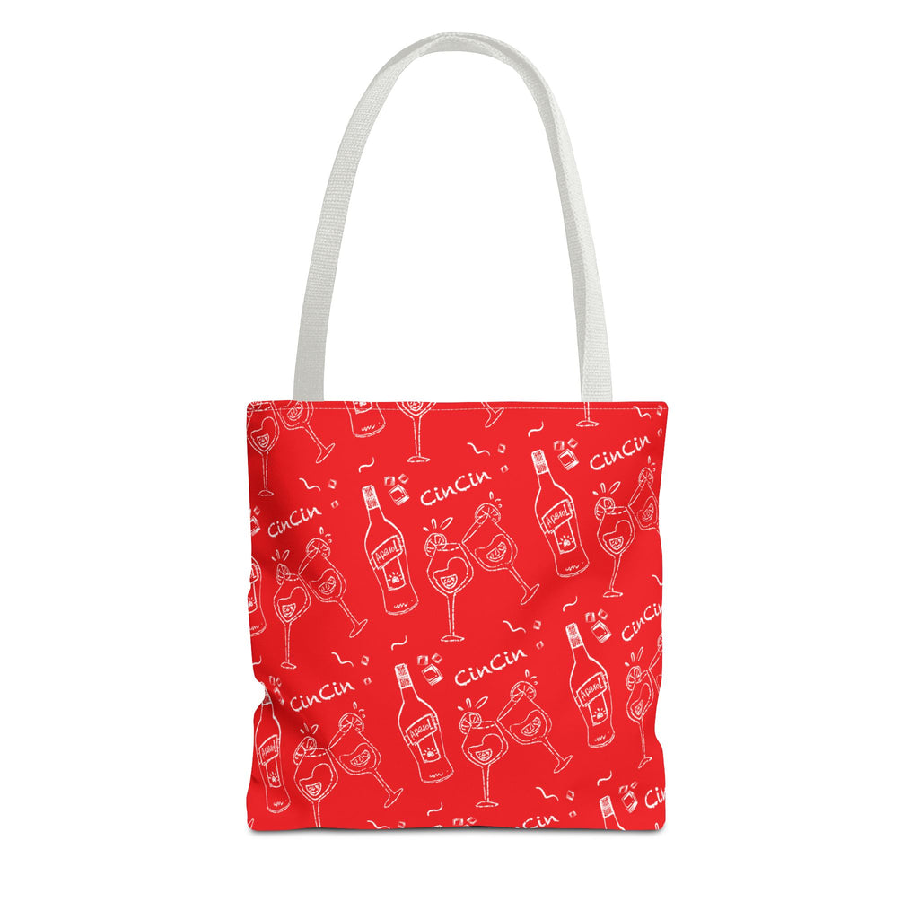 Cin Cin Tote Bag - Red Cin Cin Inspired Design