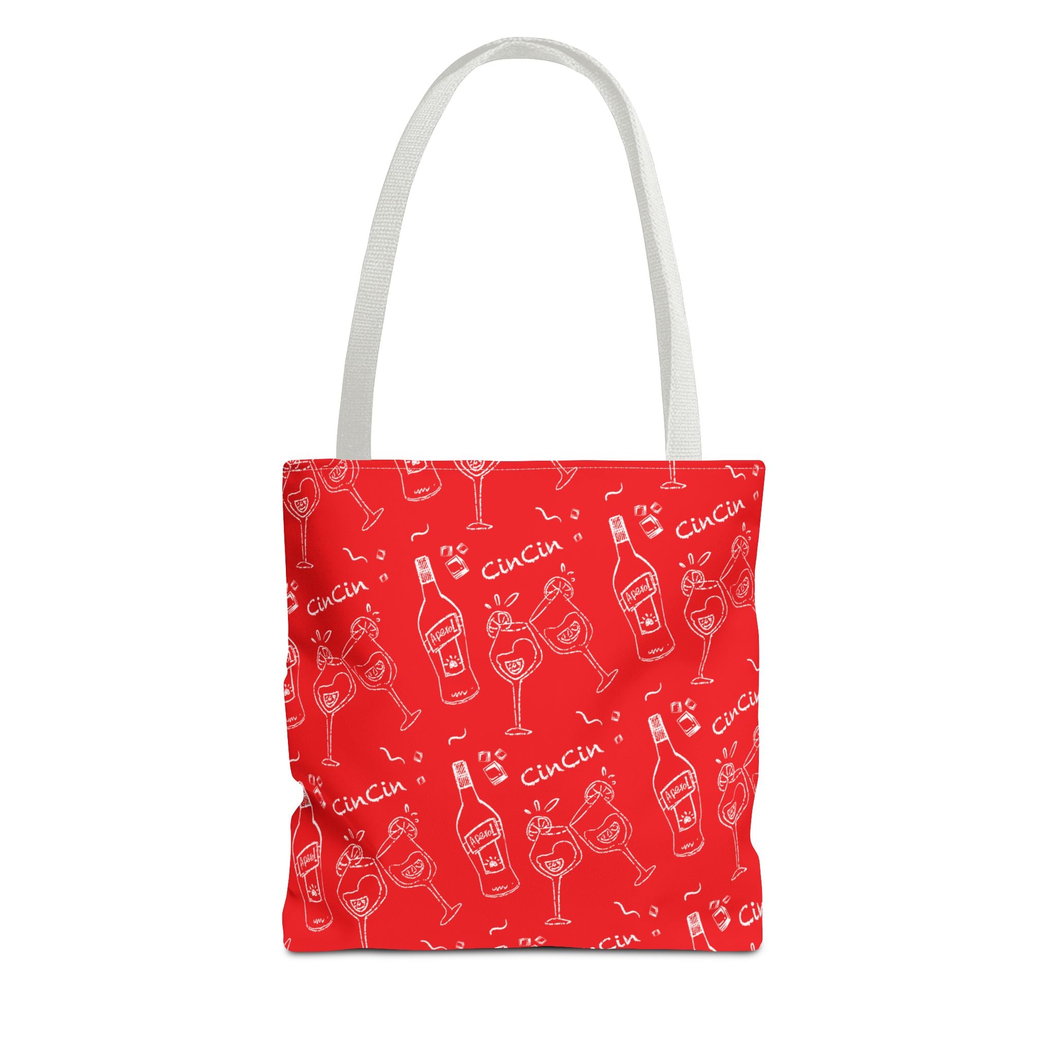 Cin Cin Tote Bag - Red Cin Cin Inspired Design