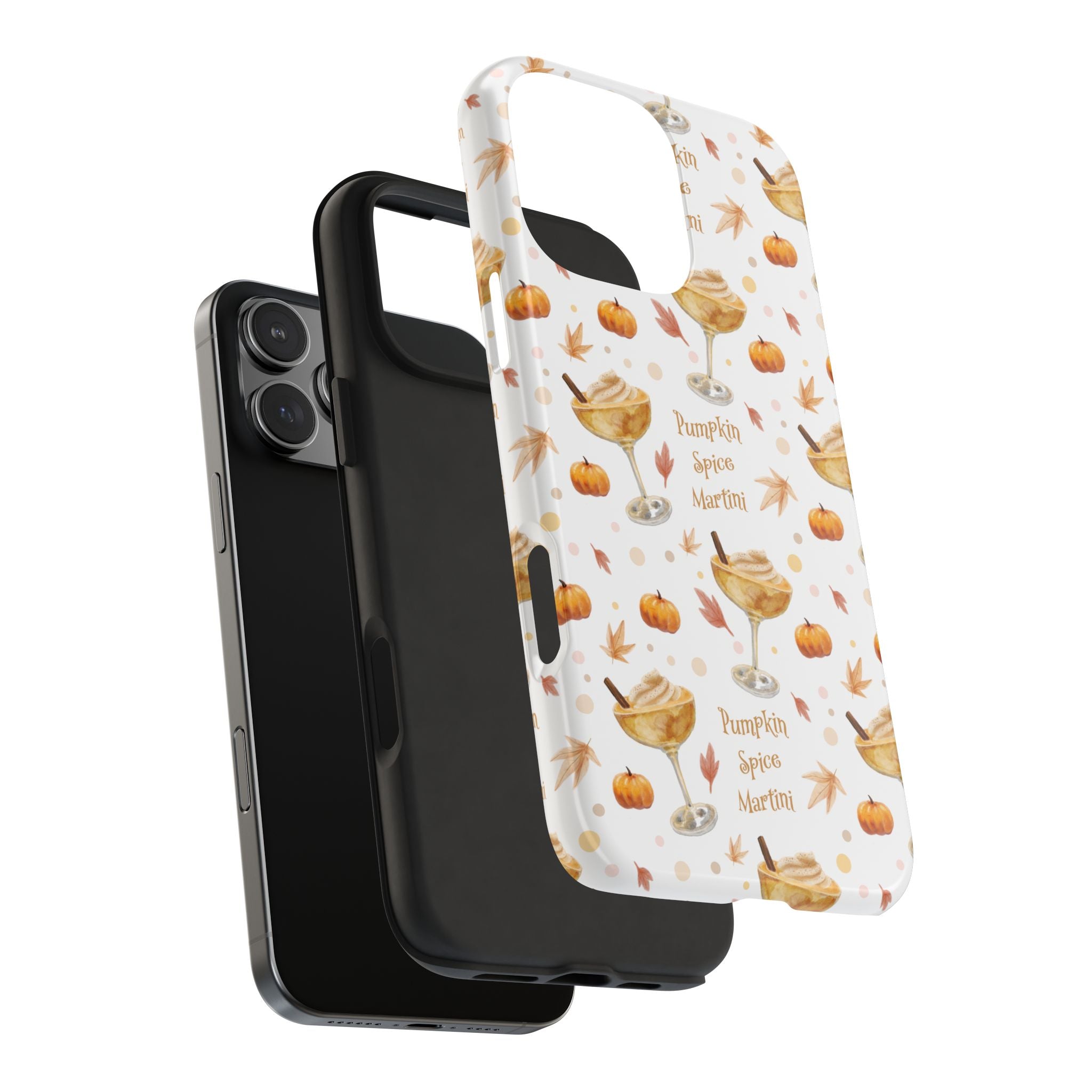 Pumpkin Spice Martini Tough Phone Case — White Pumpkin Collection Inspired Design