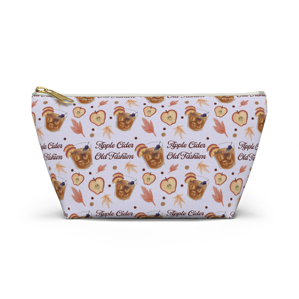 Apple Cider Old Fashioned Accessory Pouch  — Light Violet Apple Cider Collection Inspired Design