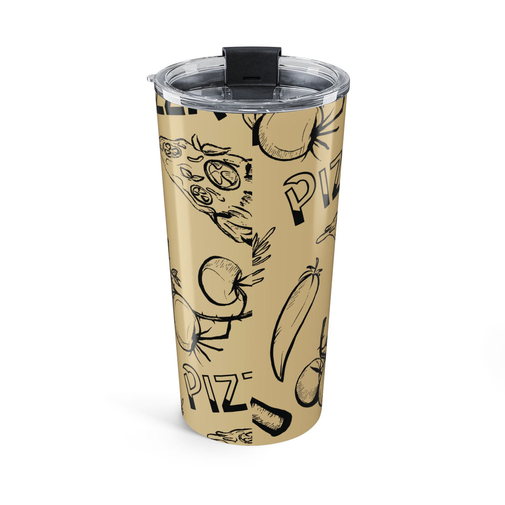 Pizza Doodle 20oz Tumbler - Italian Vibes Travel Mug
