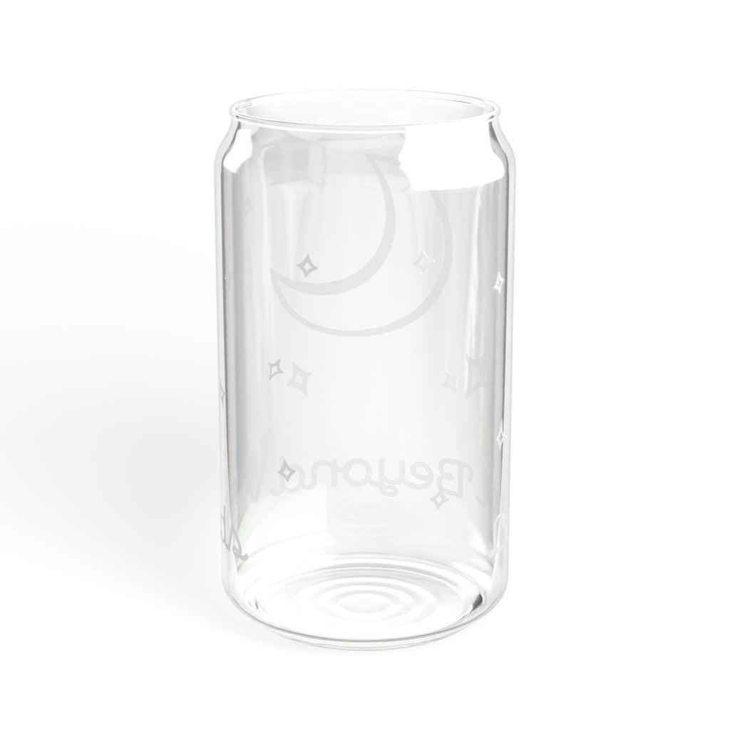 Moon & Stars 16oz Sipper Glass – Celestial Gift for Her | Loved Beyond Words