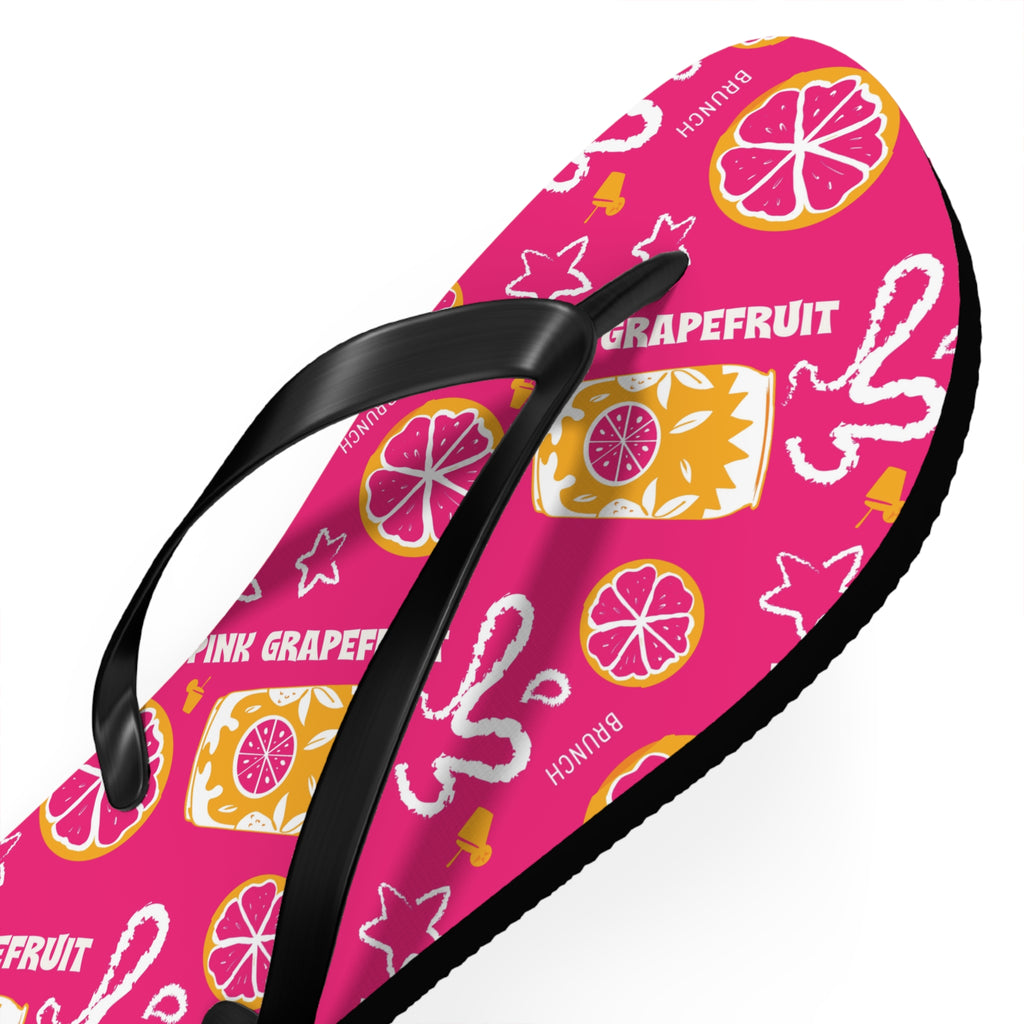 Pink Grapefruit Fruit Flip Flops – Pink Grapefruit Collection Inspired Design