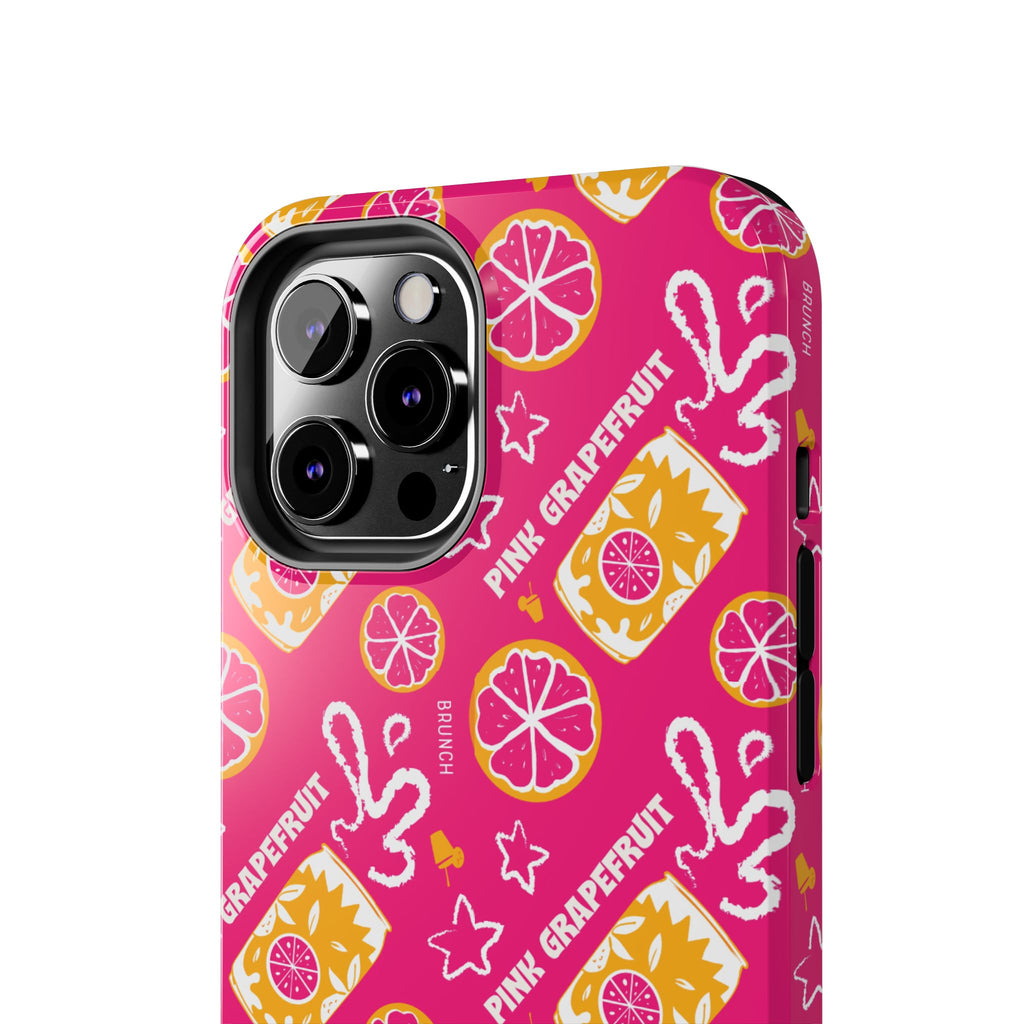 Pink Grapefruit Fruit CollectionTough Phone Case — Pink Aperol Inspired Design
