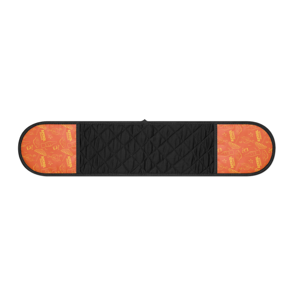 Aperol Brunch Double Oven Mitts - Orange and Yellow Brunch Collection Inspired Design
