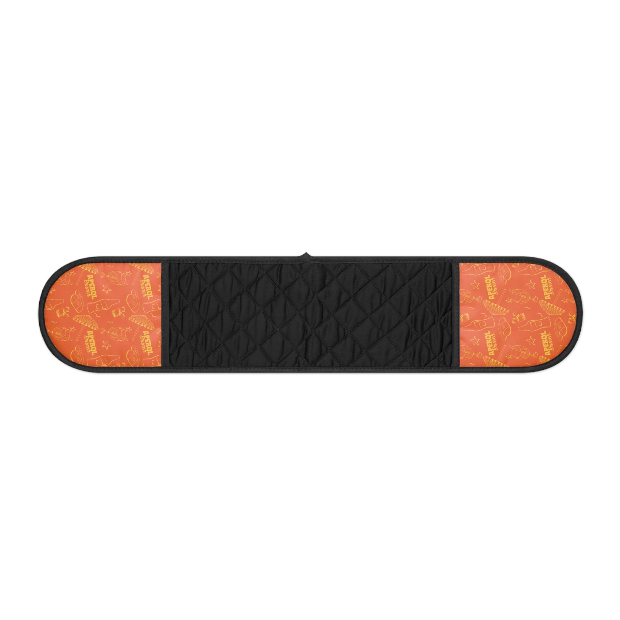 Aperol Brunch Double Oven Mitts - Orange and Yellow Brunch Collection Inspired Design