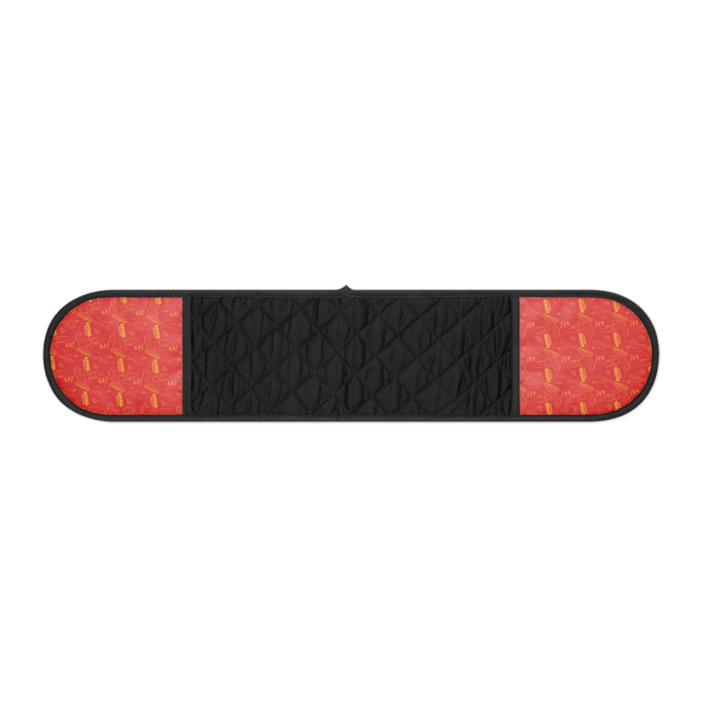 Aperol Brunch Double Oven Mitt — Red Mitt Kitchen Decor