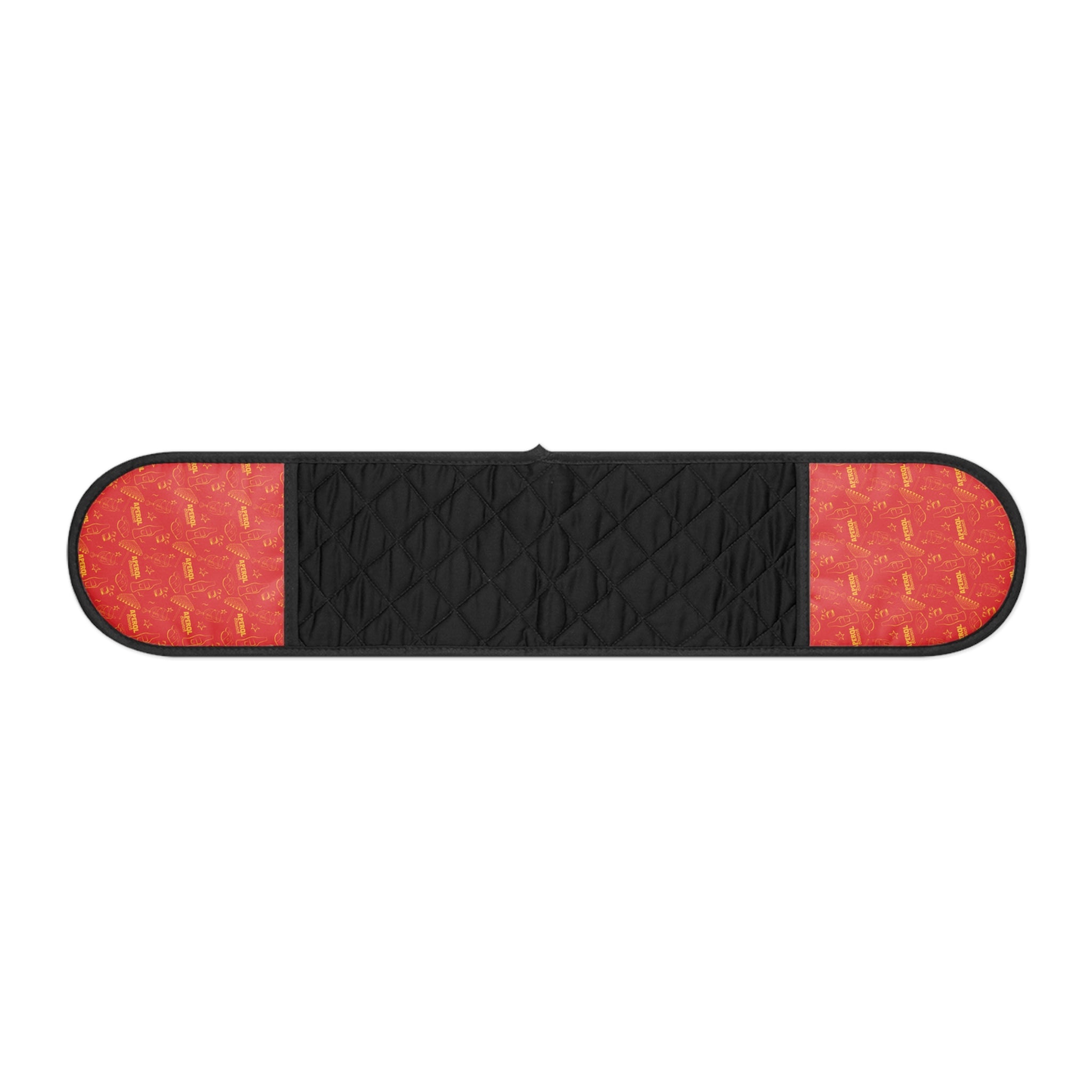 Aperol Brunch Double Oven Mitt — Red Mitt Kitchen Decor