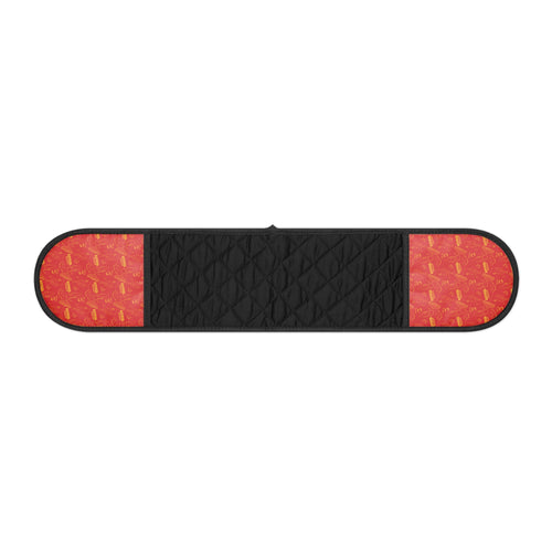 Aperol Brunch Double Oven Mitt — Red Mitt Kitchen Decor