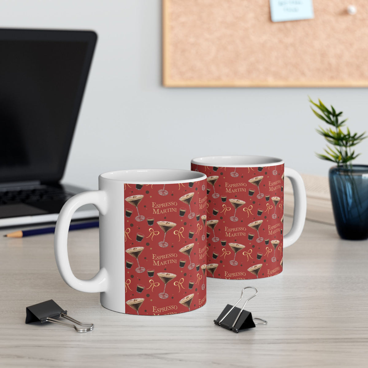 Espresso Martini 11oz Mug — Red Espresso Collection Inspired Design