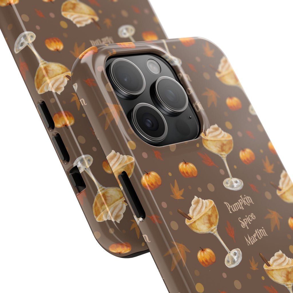 Pumpkin Spice Martini Tough Phone Case — Brown Pumpkin Collection Inspired Design