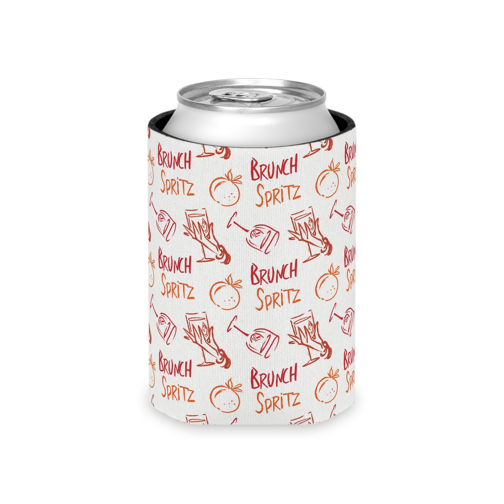 Brunch Spritz Can Cooler — White Brunch Collection Inspired Design