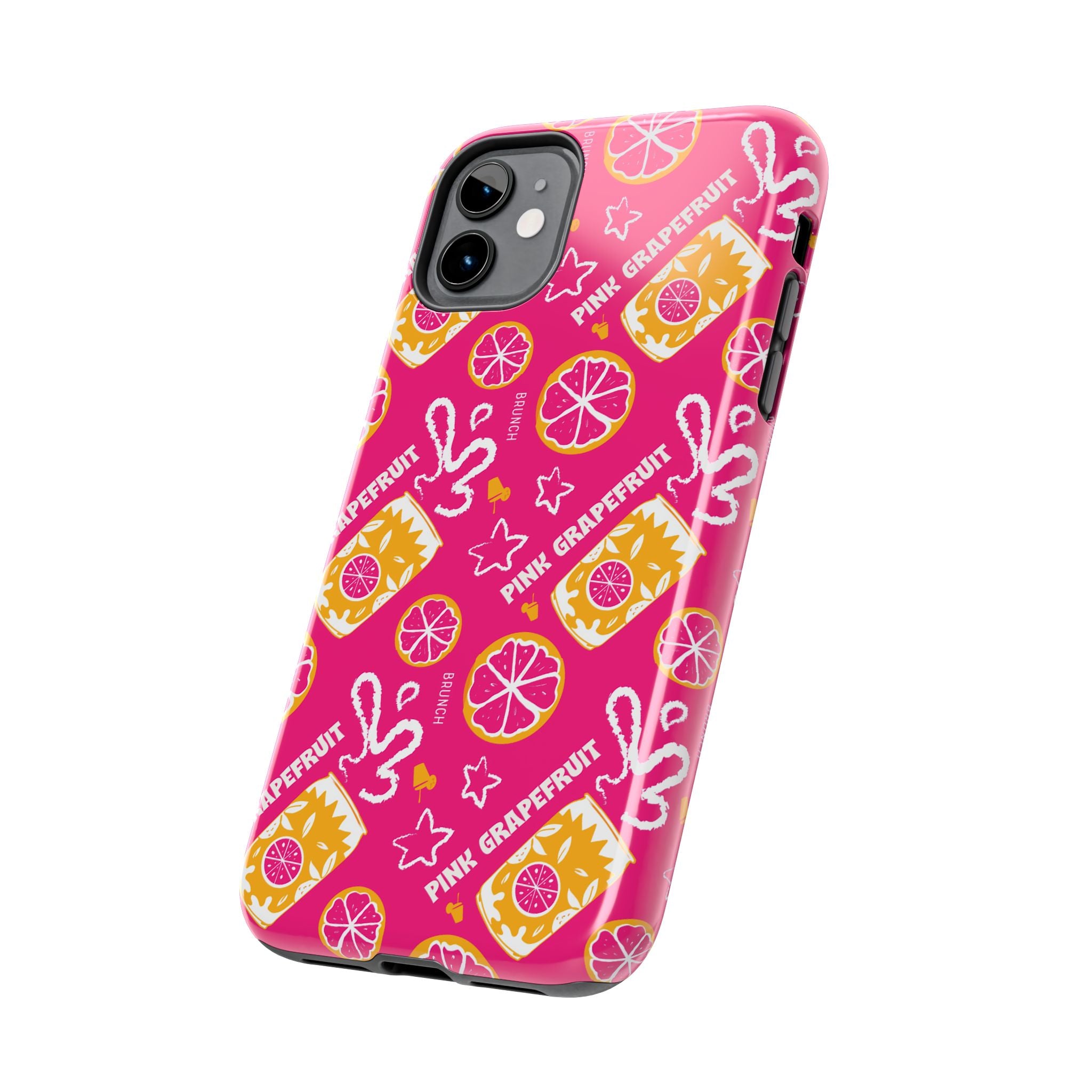 Pink Grapefruit Fruit CollectionTough Phone Case — Pink Aperol Inspired Design