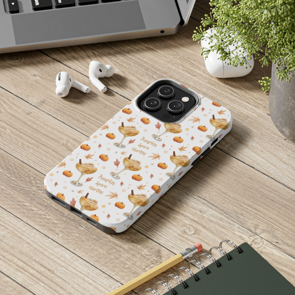 Pumpkin Spice Martini Tough Phone Case — White Pumpkin Collection Inspired Design