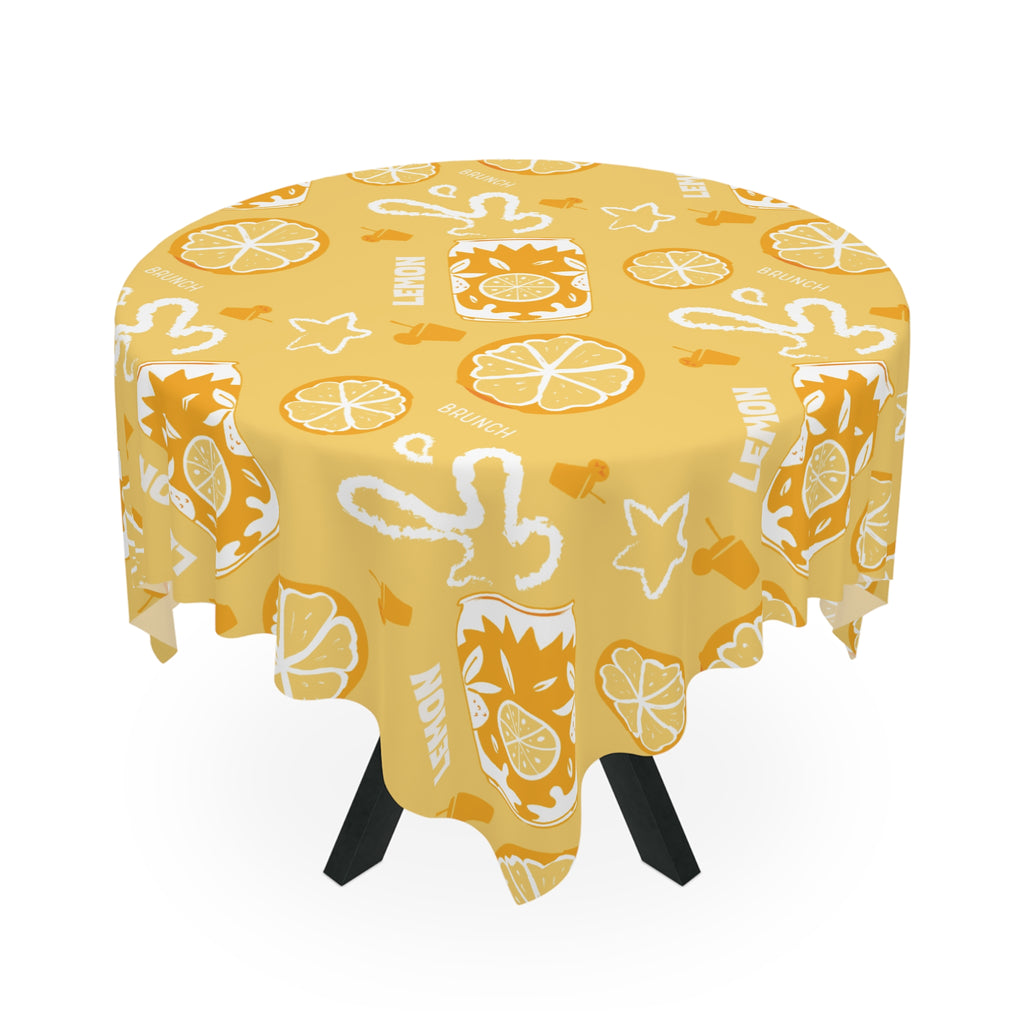 Lemon Brunch Collection Tablecloth — Lemon Brunch Inspired Design