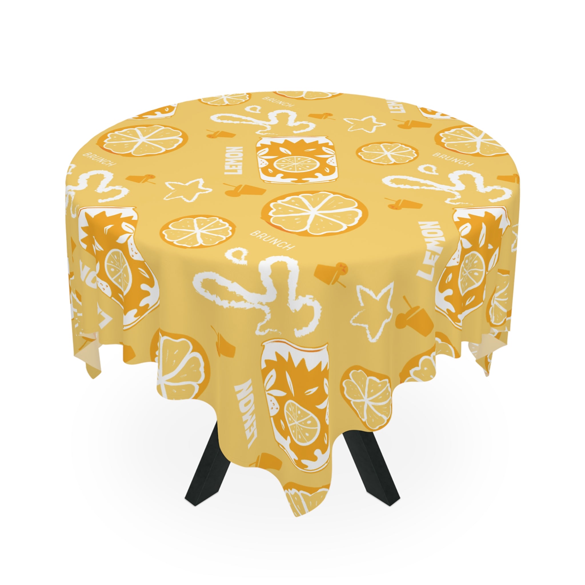 Lemon Brunch Collection Tablecloth — Lemon Brunch Inspired Design