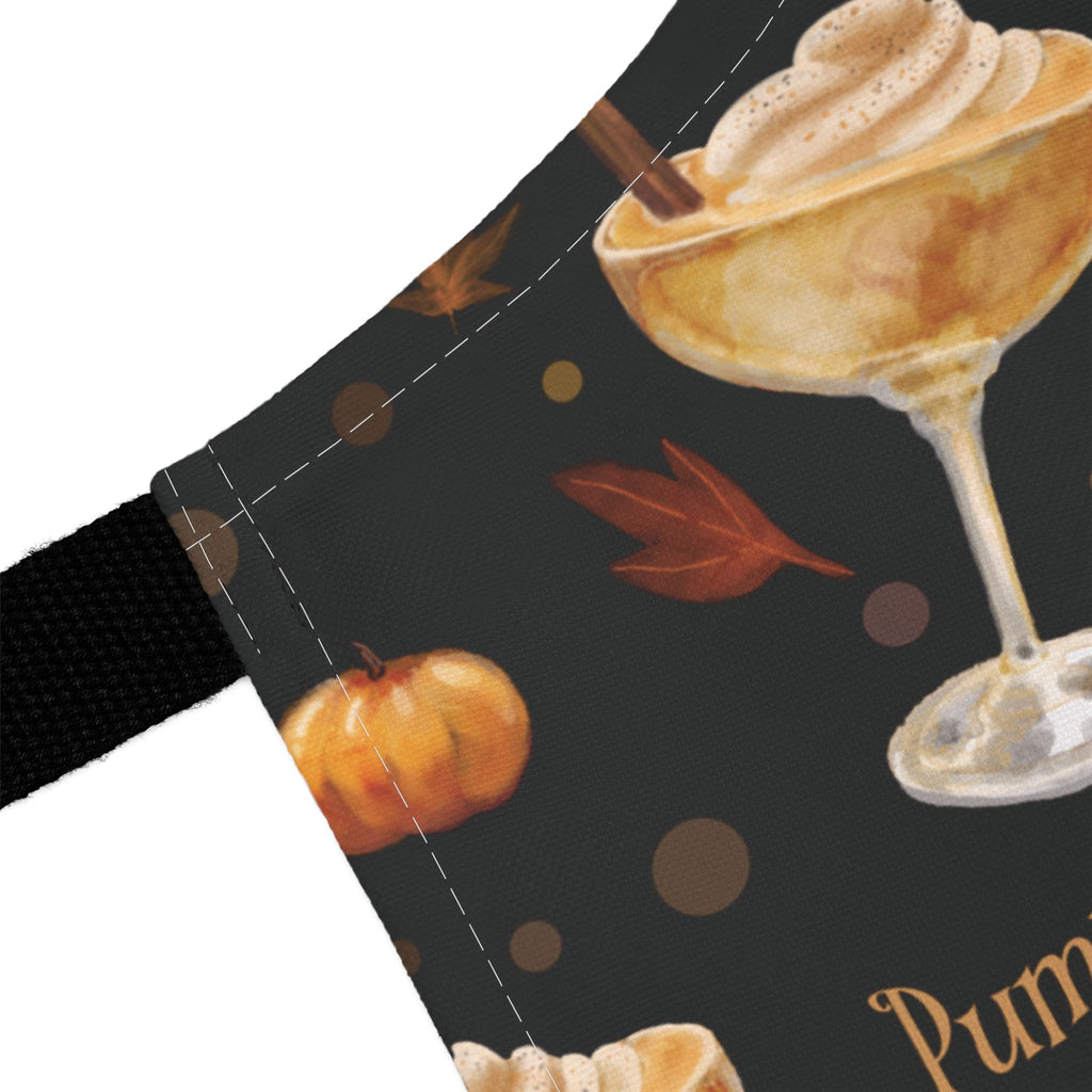 Pumpkin Spice Martini Apron — Black Pumpkin Collection Inspired Design