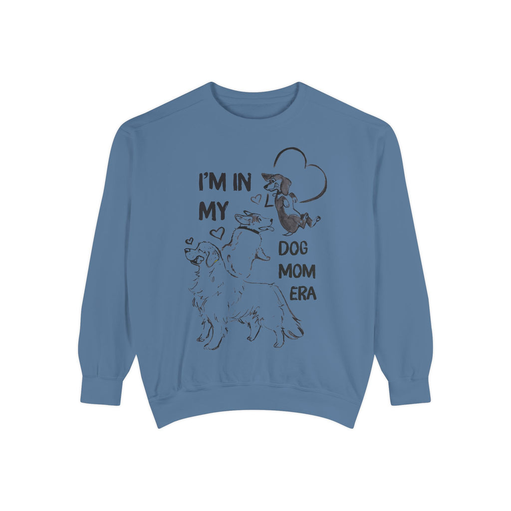 I’m In My Dog Mom Era Sweatshirt – Cozy Dog Mom Crewneck | Gift for Dog Lovers