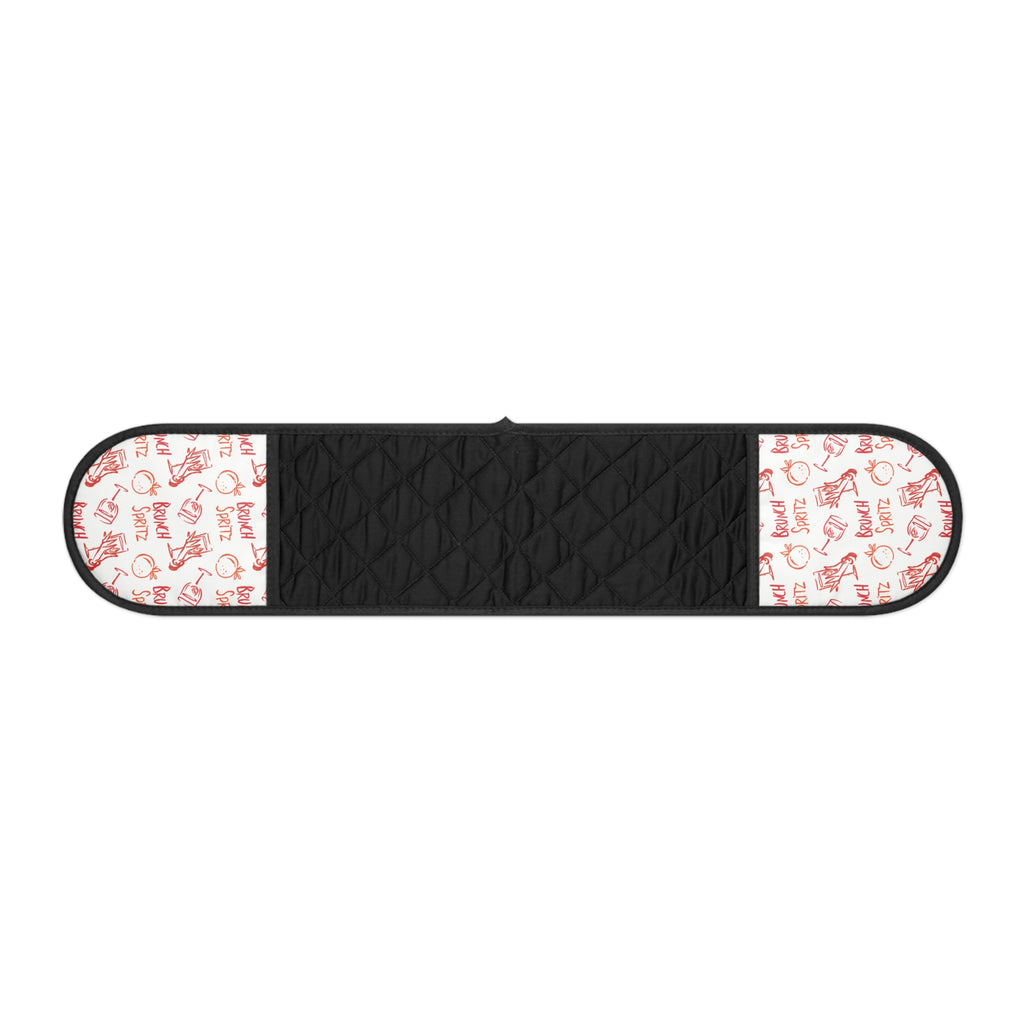 Brunch Spritz Kitchen Oven Mitt — Red & Orange Aperol Inspired Design