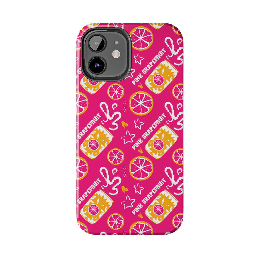 Pink Grapefruit Fruit CollectionTough Phone Case — Pink Aperol Inspired Design