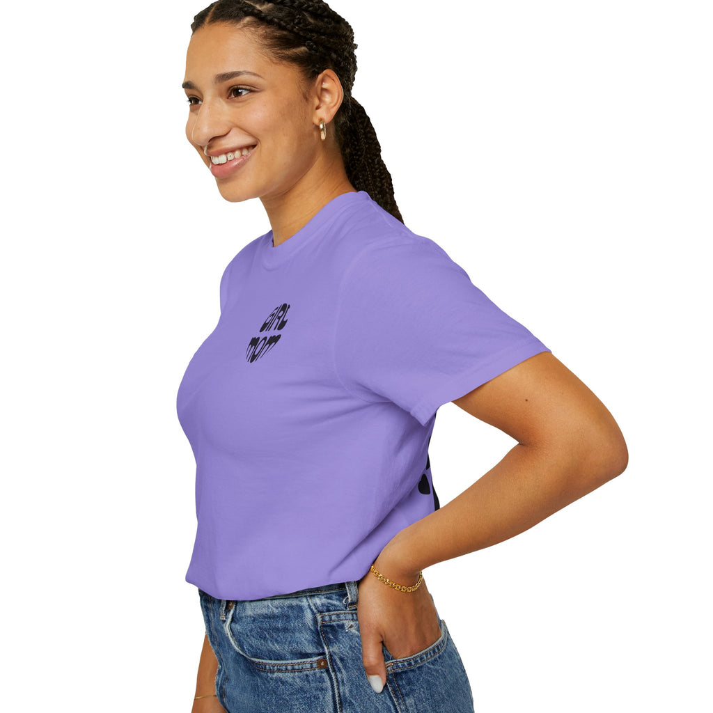 Girl Moms Club T-Shirt – Retro Mom Graphic Tee for Mothers of Daughters | Girl Mom Shirt
