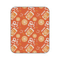 Orange Fruit Pattern Picnic Blanket — Orange Aperol Inspired Design