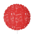 Cin Cin 11" Round Balloon – Red Cin Cin Collection Inspired Design