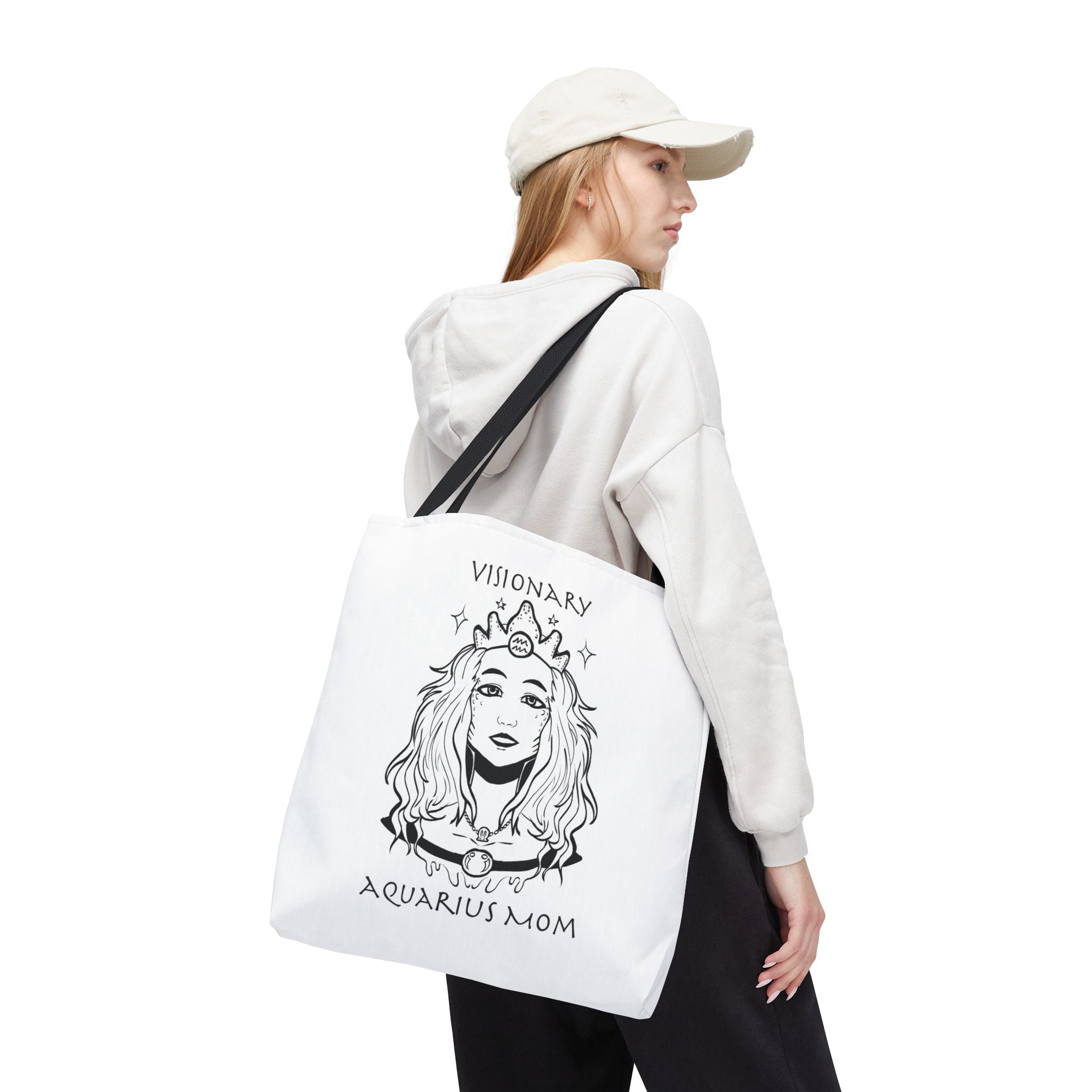 Aquarius Mom | Tote Bag — Zodiac Astrology Gift