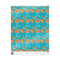 Aperol Spritz Peel Wrapping Paper Roll — Turquoise Spritz Collection Inspired Design