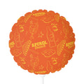 Aperol Brunch 11" Round Balloon — Orange and Yellow Brunch Collection Inspired Design