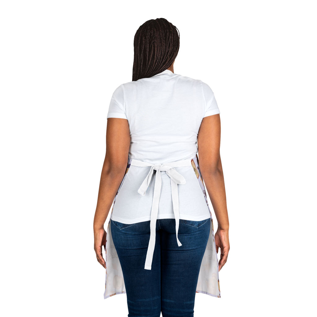 Apple Cider Old Fashioned Apron  — Light Violet Apple Cider Collection Inspired Design