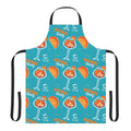 Aperol Spritz Apron — Turquoise Spritz Collection Inspired Design