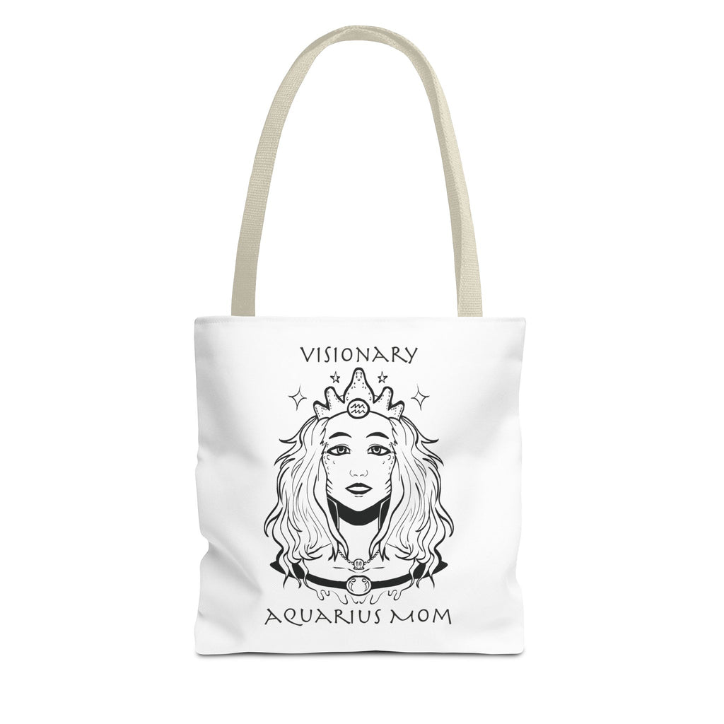 Aquarius Mom | Tote Bag — Zodiac Astrology Gift