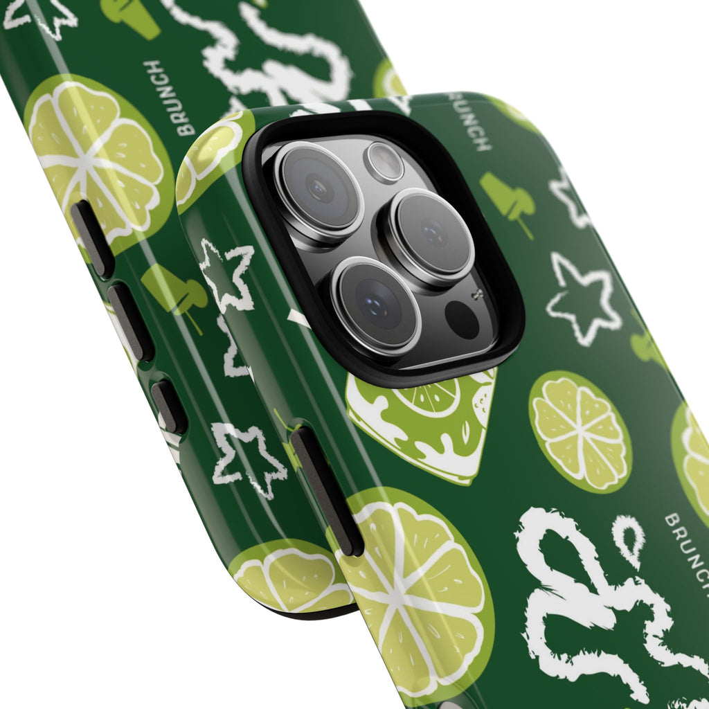 Lime Crush Tough Phone Case – Citrus Summer Vibes