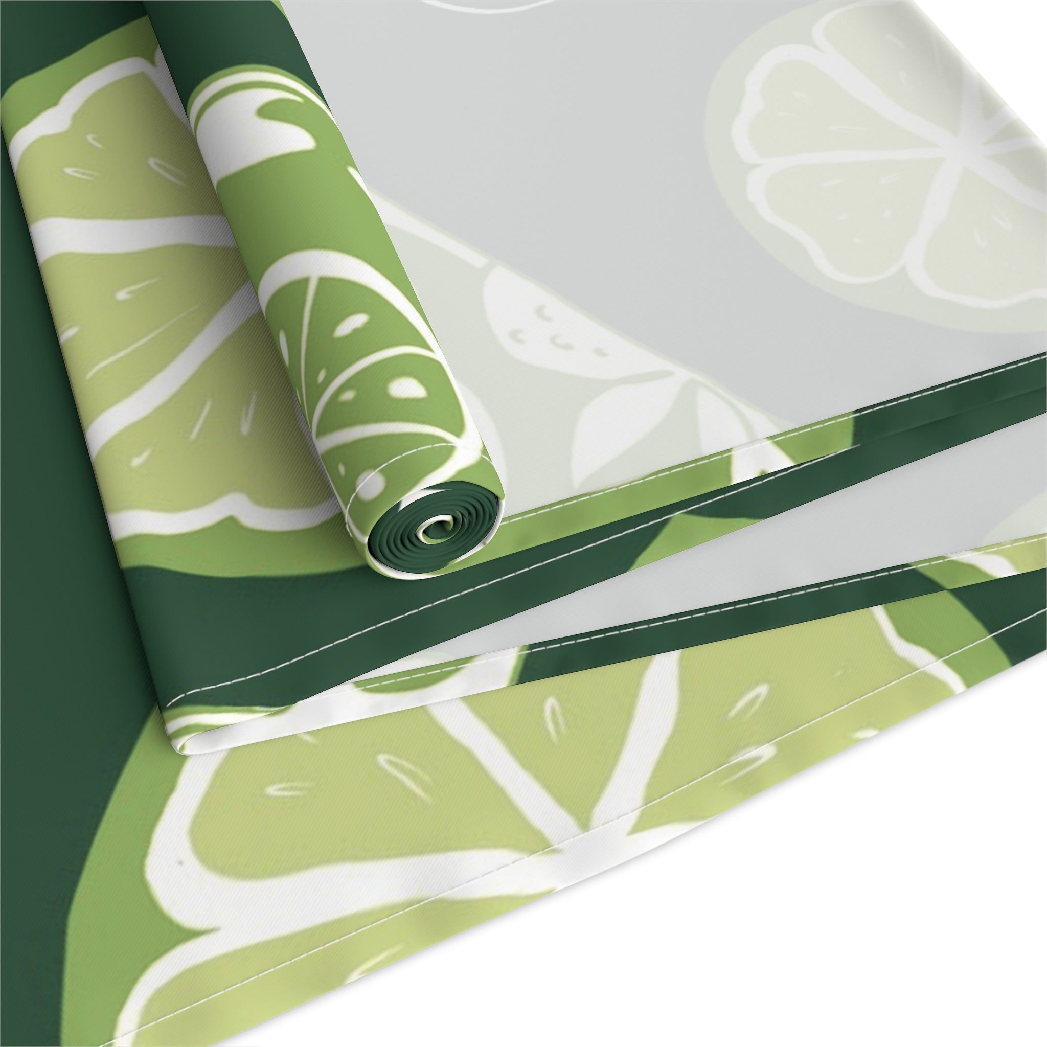 Lime Brunch Table Runner – Citrus Summer Table Decor
