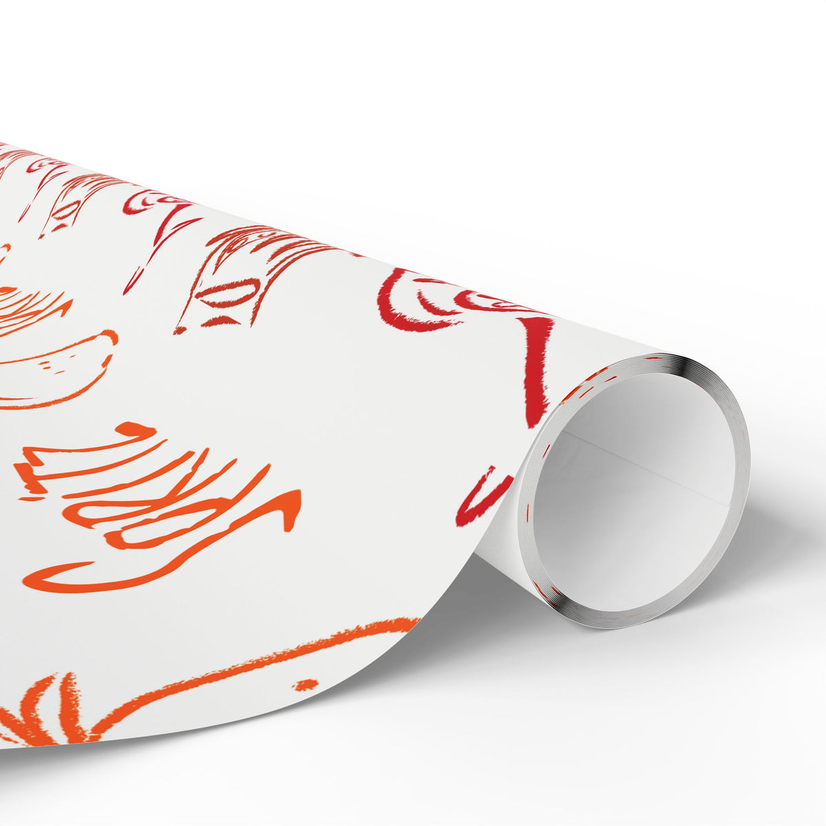 Brunch Spritz Peel Wrapping Paper Roll — White Brunch Collection Inspired Design