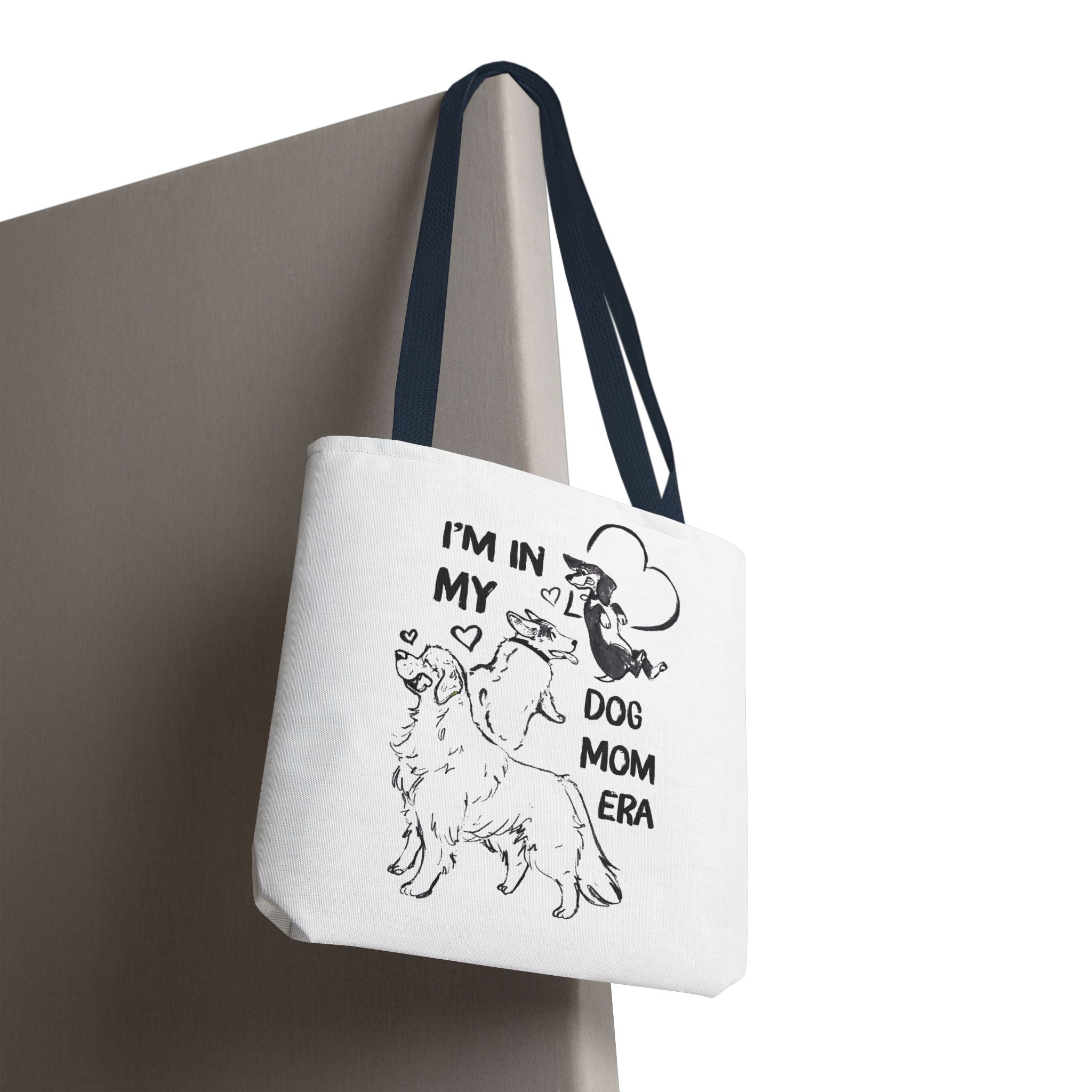 Dog Mom Era Tote Bag – Cute Puppy Tote for Dog Mom | Dog Lover Gift