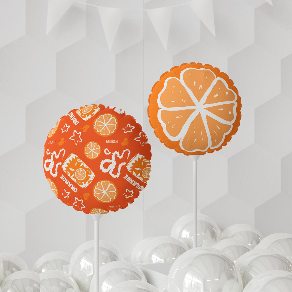 Orange Fruit Balloon 11" | Fruit Party Decoration