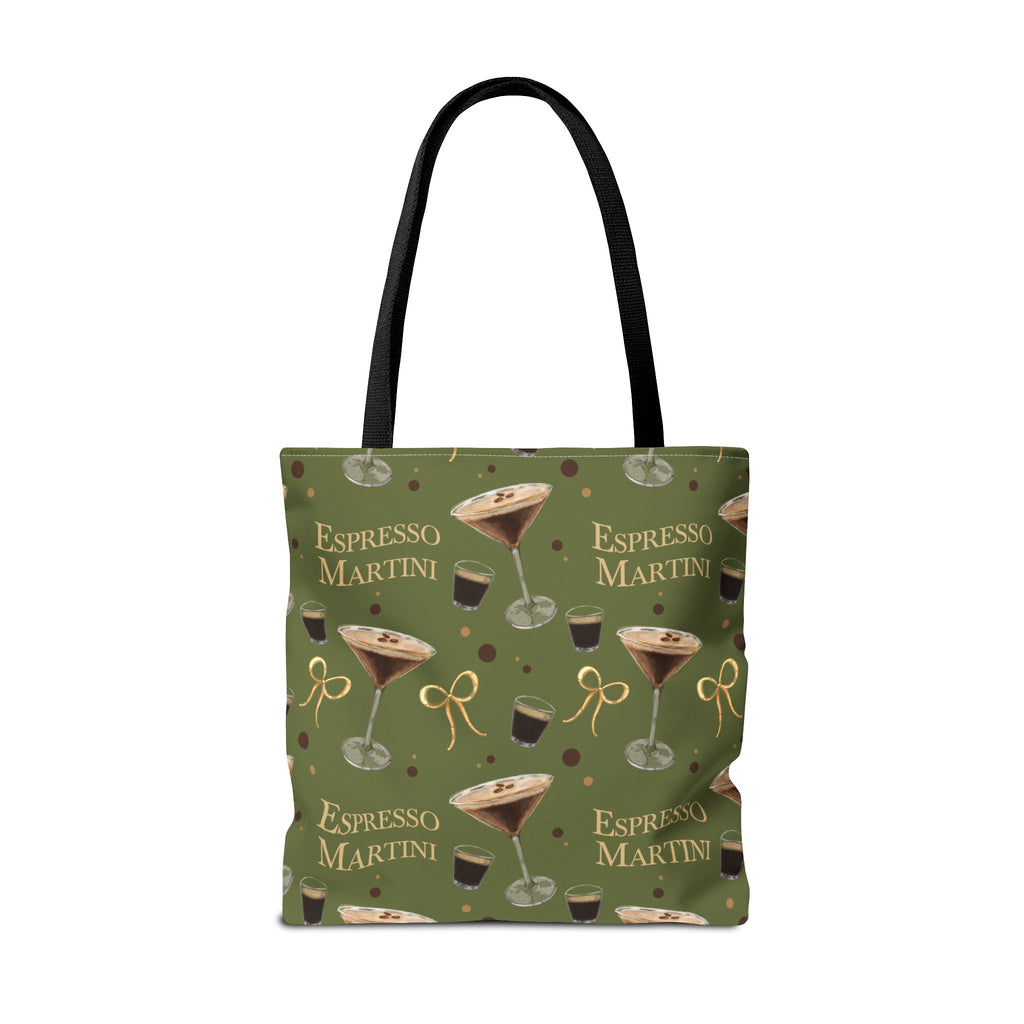 Espresso Martini Tote Bag — Olive Green Espresso Collection Inspired Design