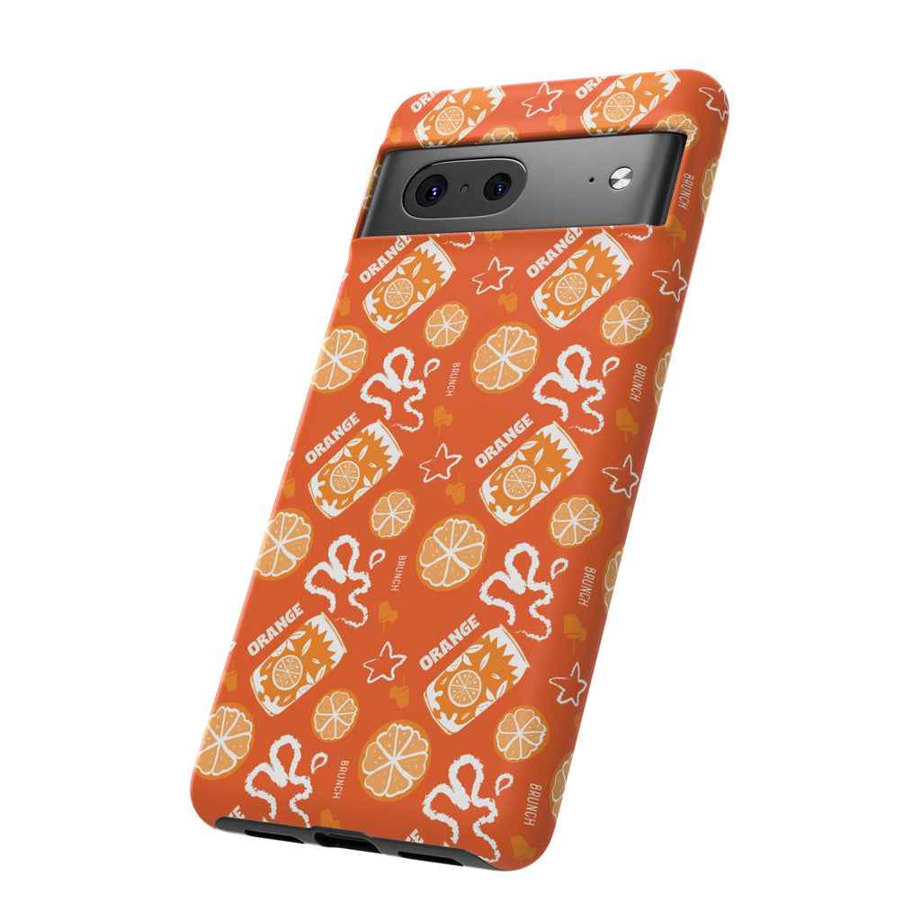 Orange Brunch Tough Phone Case – Orange Aperol Inspired Design