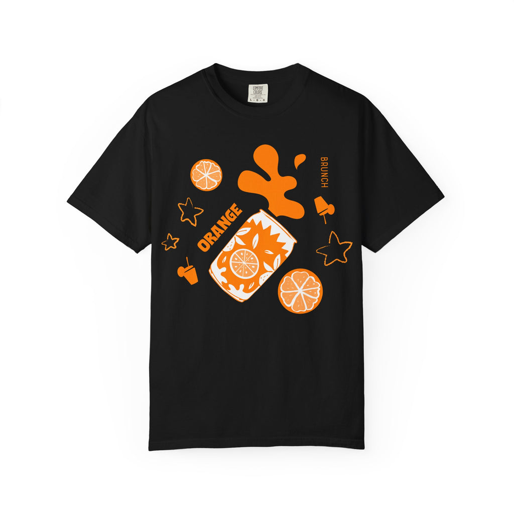 Orange Soda Splash Tee – Aperol Inspired Summer Shirt