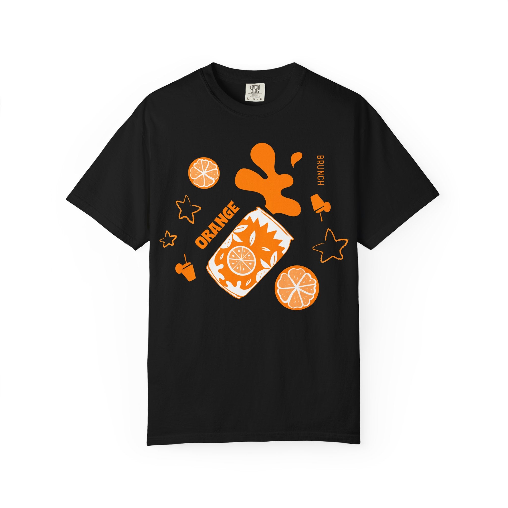 Orange Soda Splash Tee – Aperol Inspired Summer Shirt