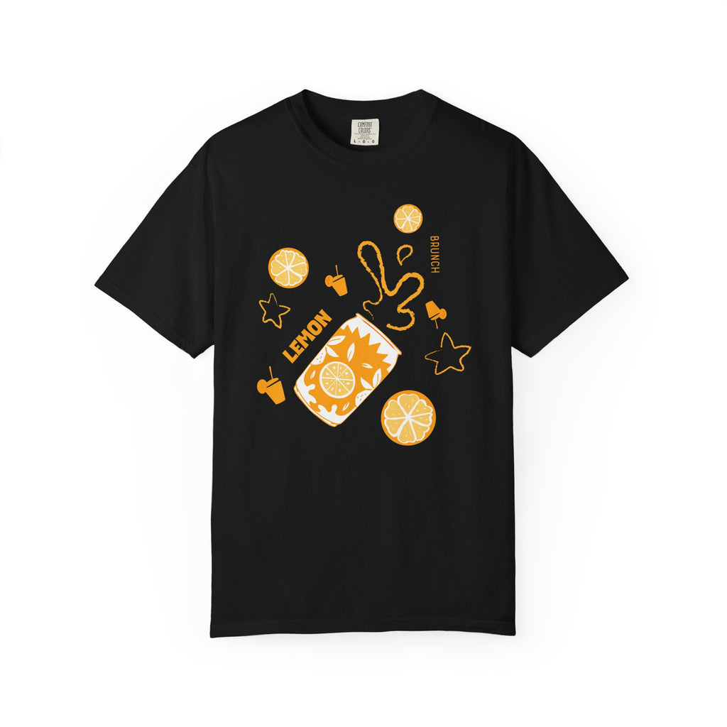 Lemon Brunch Graphic T-Shirt — Citrus Summer Tee