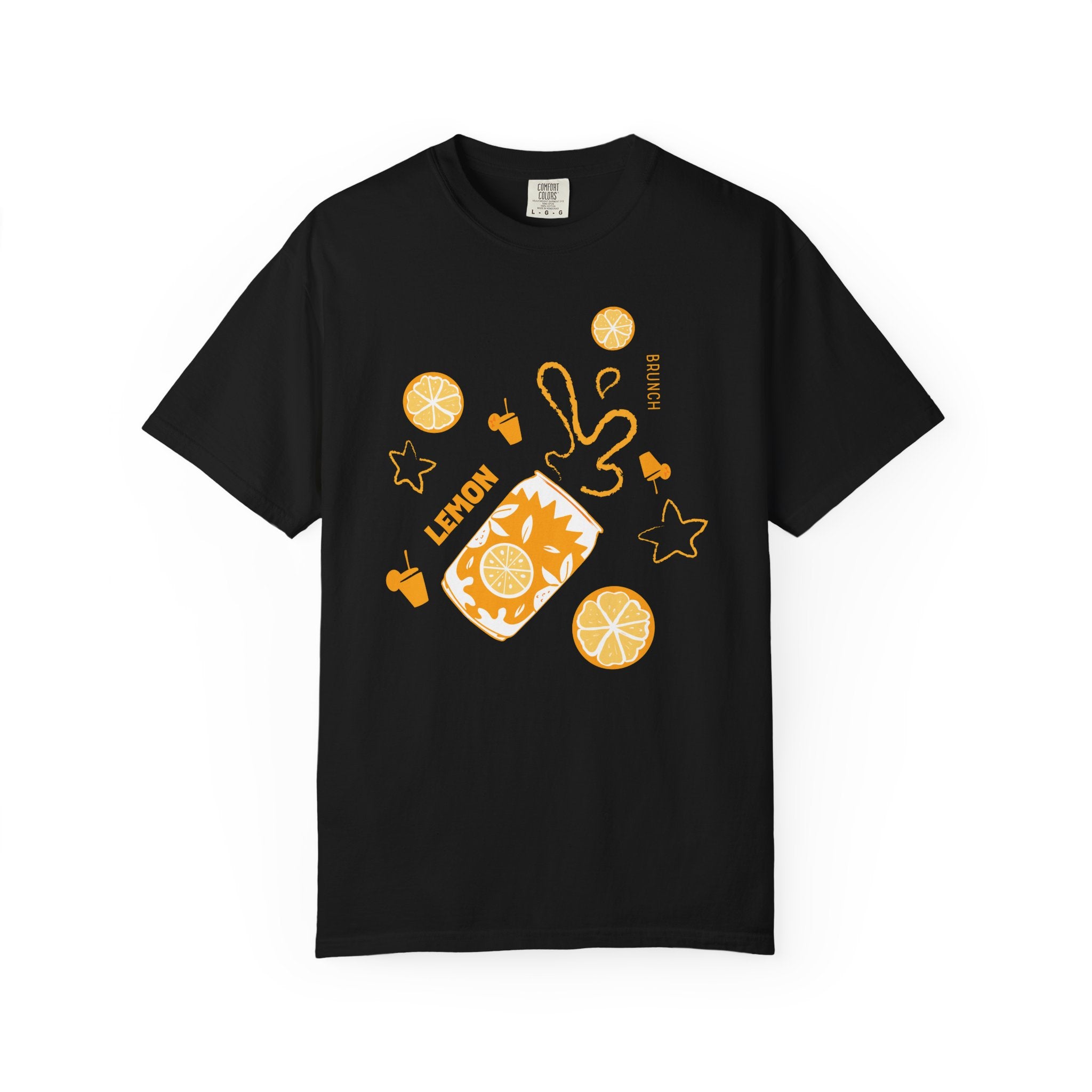 Lemon Brunch Graphic T-Shirt — Citrus Summer Tee