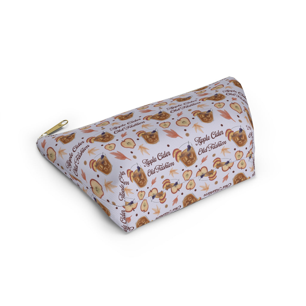 Apple Cider Old Fashioned Accessory Pouch  — Light Violet Apple Cider Collection Inspired Design